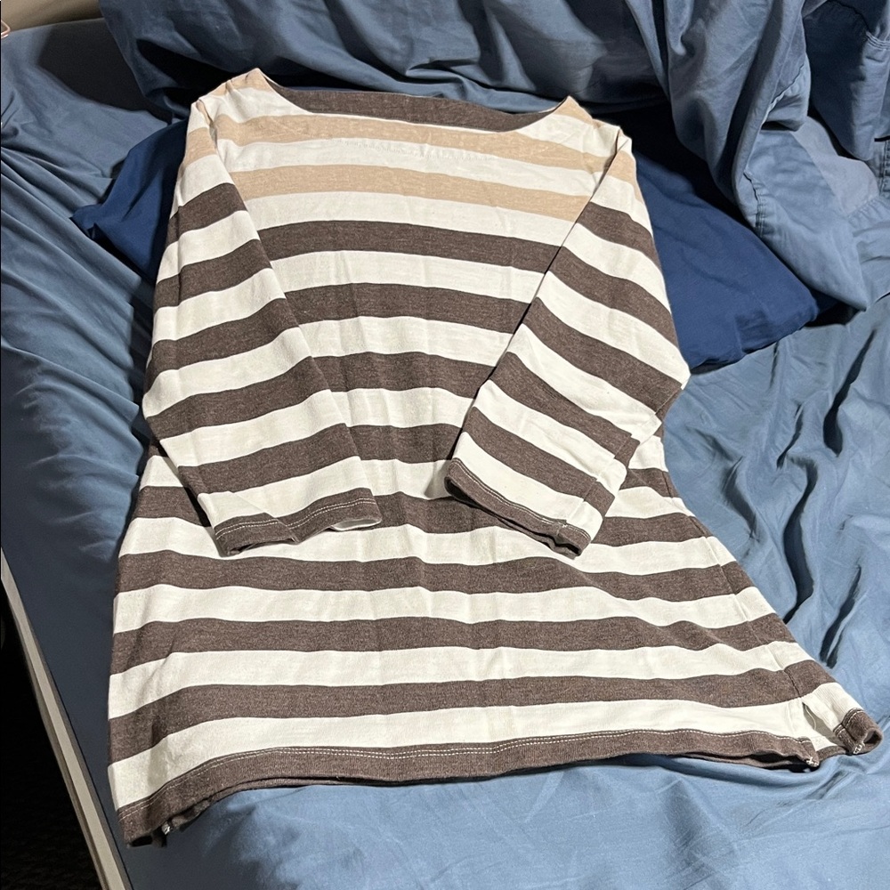 Striped Long Sleeve Top
